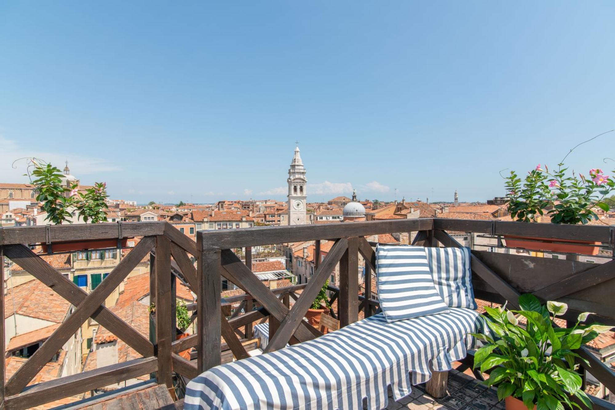 Penthouse With Rooftop Terrace And 360 Views Of Venice - Venice5Th Dış mekan fotoğraf